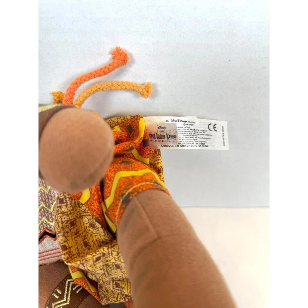 Limited Ed: The Lion King Broadway Musical Simba Plush Animal Toy Disney 16